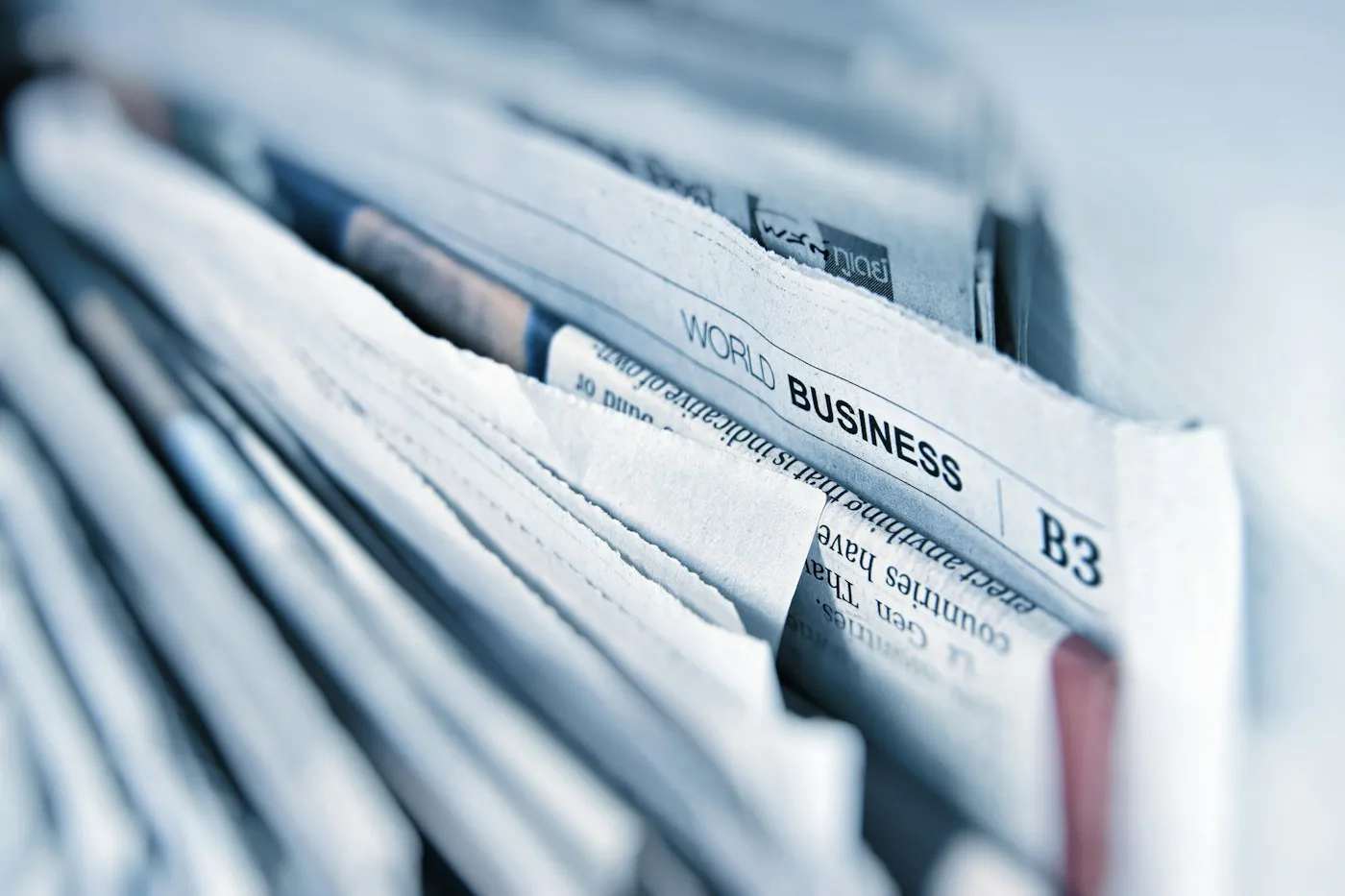 Printed newspapers and media